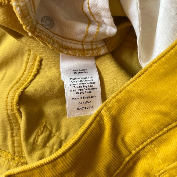 TALBOTS - Flawless High Waist Straight Leg Corduroy Pant -- NEW with Tag - Picture 10 of 13